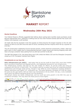 Market Report