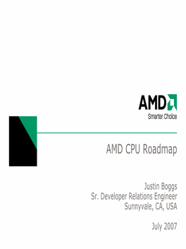 Introducing AMD Phenom™ Processors