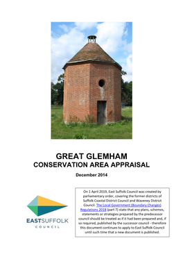 Great Glemham Conservation Area Appraisal