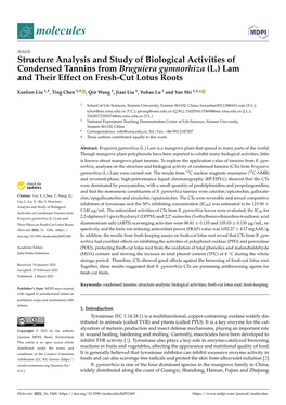 Lam and Their Effect on Fresh-Cut Lotus Roots