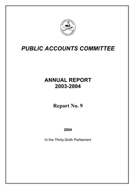 Public Accounts Committee