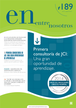 Primera Consultoría De Jci: Una Gran Oportunidad De Aprendizaje