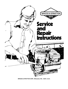 BRIGGS & STRATTON CORP., Milwaukee, Wis. 53201, U.S.A