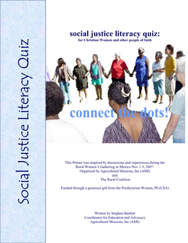 Social Justice Literacy Quiz: for Christian Women and Other People of Faith