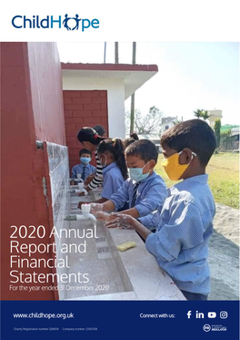 Childhope Trustees' Annual Report and Accounts 2020