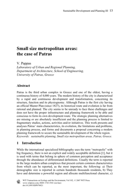 The Case of Patras