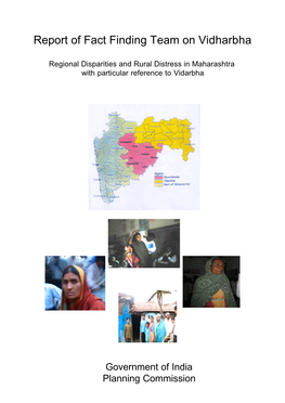Report of Fact Finding Team on Vidharbha