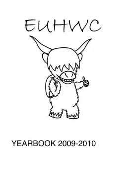 YEARBOOK 2009-2010 Table of Contents