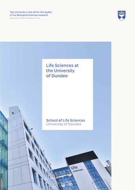 Life Sciences at the University of Dundee