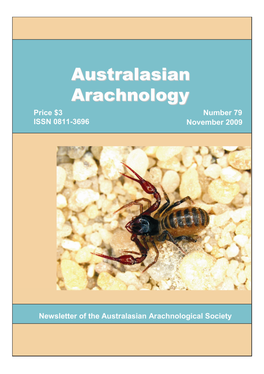 Australasian Arachnology 79 Page 1