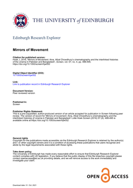 Edinburgh Research Explorer