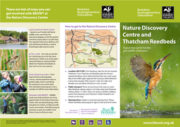 Nature Discovery Centre and Thatcham Reedbeds