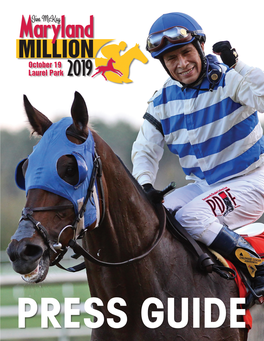 Maryland Million Statistics 1986 - 2018