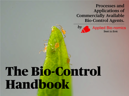 Bio-Control Handbook Introduction