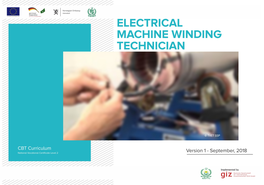 Curriculum for “ Electrical Machine Winding Technician” (Level 1-4)