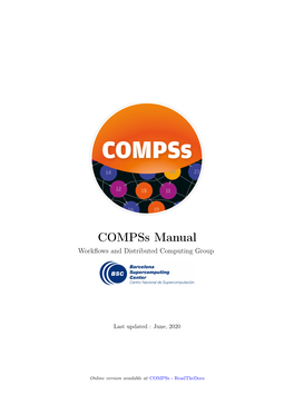 Compss Manual Workflows and Distributed Computing Group