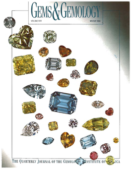 Winter 1994 Gems & Gemology