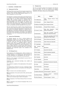 1 CHAPTER 1 : INTRODUCTION 1.1 Background of the Plan The