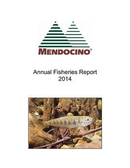 Annual Fisheries Report 2014