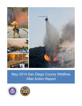 May 2014 San Diego County Wildfires After Action Report