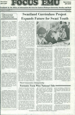 Focus EMU, May 1, 1978