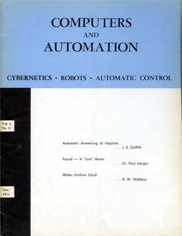 Computers Automation