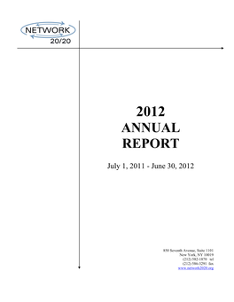 Annual Report 2012