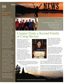 Camper Finds a Second Family at Camp Becket