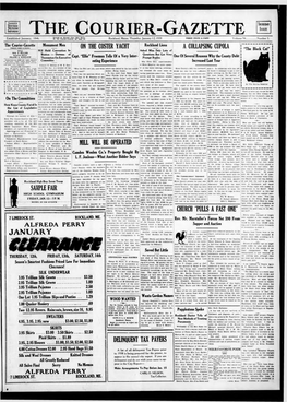 Courier Gazette : January 12, 1939