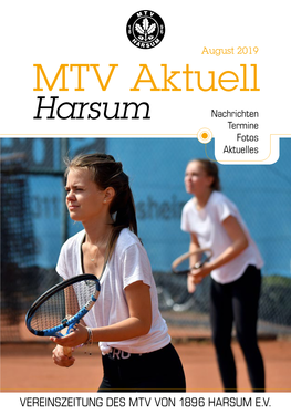 MTV Aktuell Nachrichten Harsum Termine Fotos Aktuelles