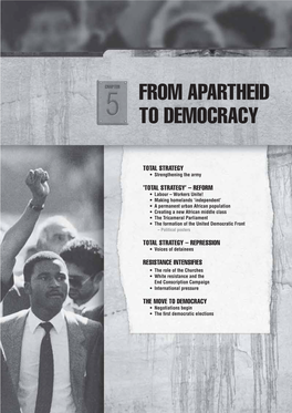 From Apartheid to Democracy