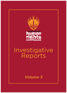 Investigative Reports