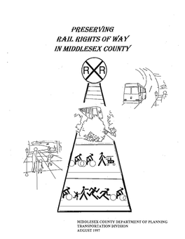 Preserving Rail Rights of Way in Middlesex County (August 1997)