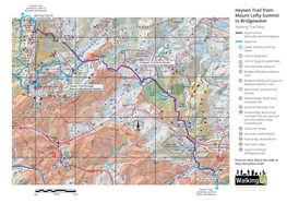 Heysen Trail Walking Map, Mount Lofty to Bridgewater