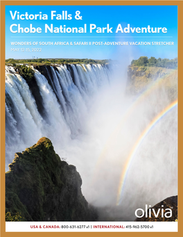 Victoria Falls & Chobe National Park Adventure