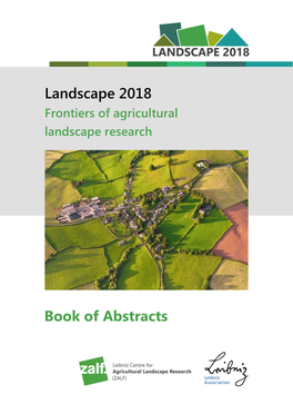 Landscape 2018: Book of Abstracts