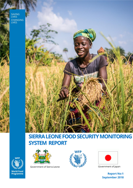 Sierra Leone Food Security Monitoring System Report
