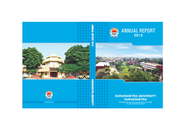 ANNUAL REPORT 2013 (January 2013 to December 2013) Okkf"Kzd Fjiksvz 2013 (Tuojh 2013 Ls Fnlecj 2013)