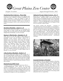 GPZC August 2012 Newsletter V3