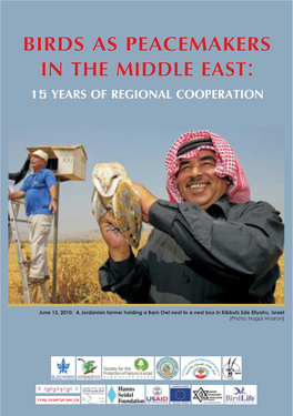 Birds As Peacemakers in the Middle East: 15 Years of Regional Cooperation