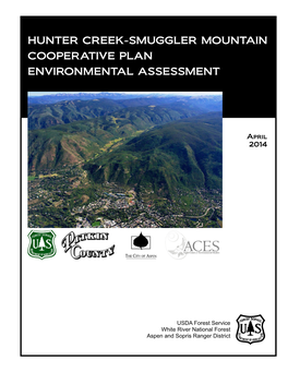 Hunter Creek-Smuggler Mountain Cooperative Plan Environmental Assessment