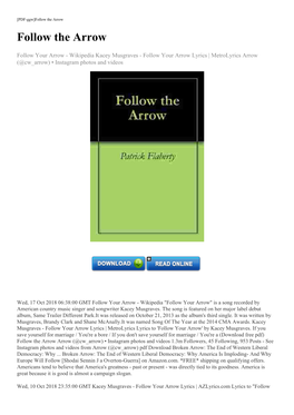 (Download Free Pdf) Follow the Arrow