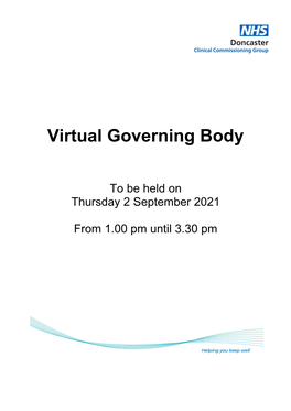 Virtual Governing Body