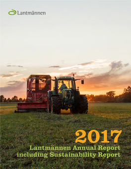 Lantmännen Annual Report Including Sustainability Report