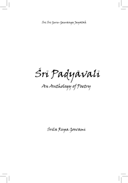 An Anthology of Poetry Sevä Kuïja Publications Våndävana