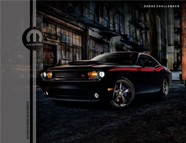 Dodge Challenger a U Th En Tic Dodge a C Ces S Or