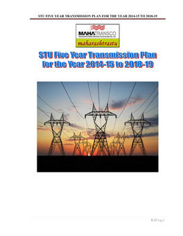 Stu Five Year Transmission Plan for the Year 2014-15 to 2018-19
