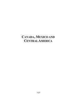 Canada, Mexico and Central America