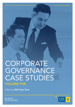 Corporate Governance Case Studies Volume 5