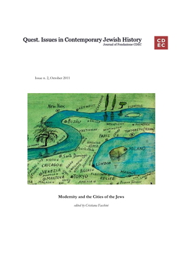 Modernity and the Cities of the Jews